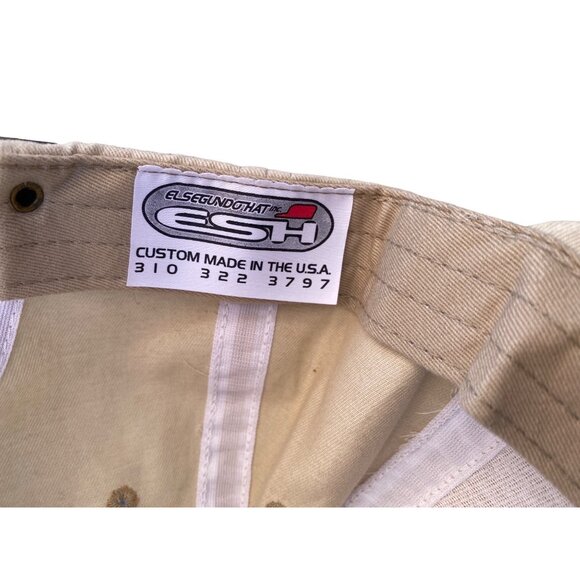 Lanai Pine Sporting Clays Signed Cap ESH El Segundo Hat Beige Adjustable Strapba - Picture 6 of 7